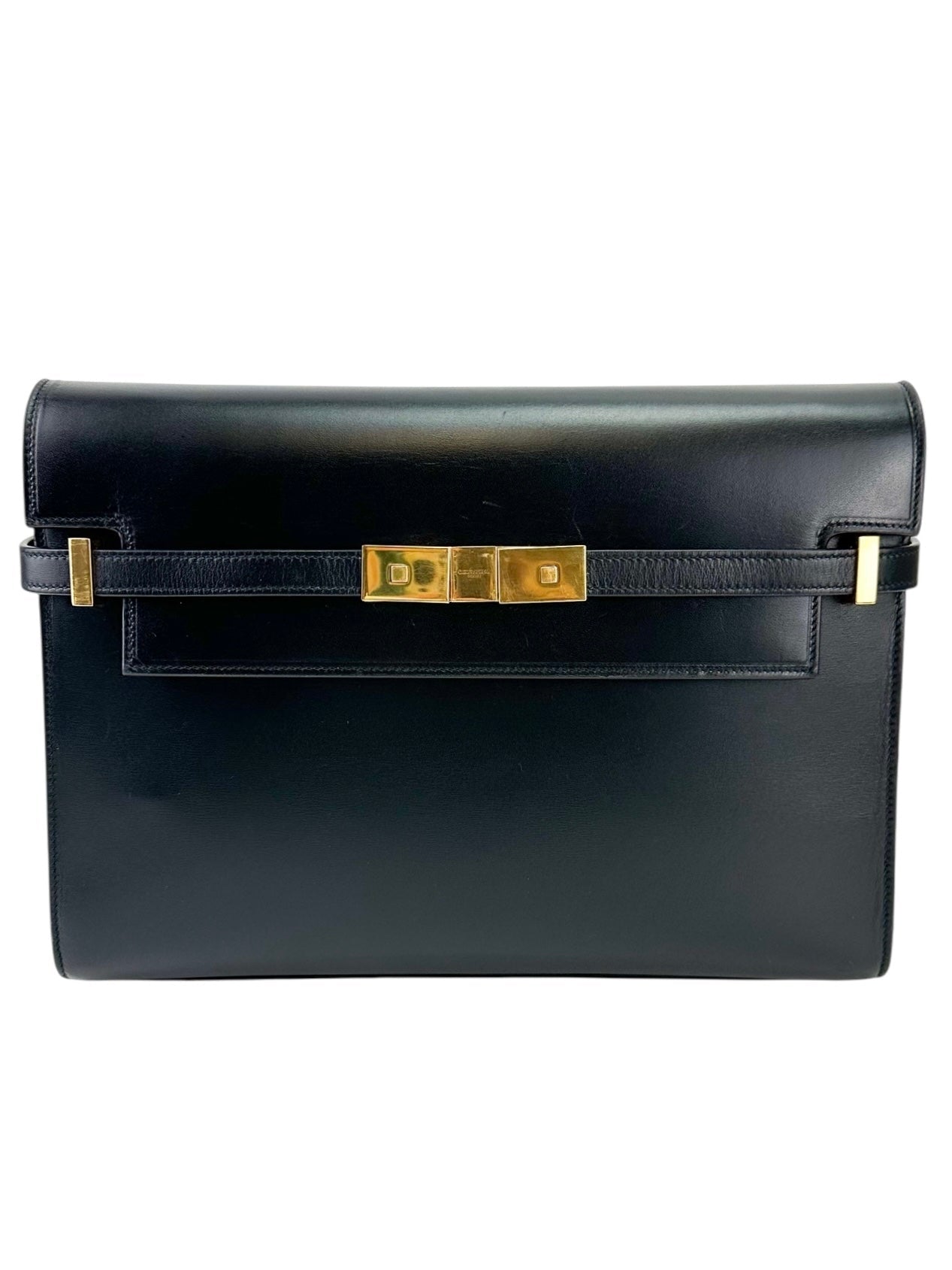 Saint Laurent Black Manhattan Shoulder Bag