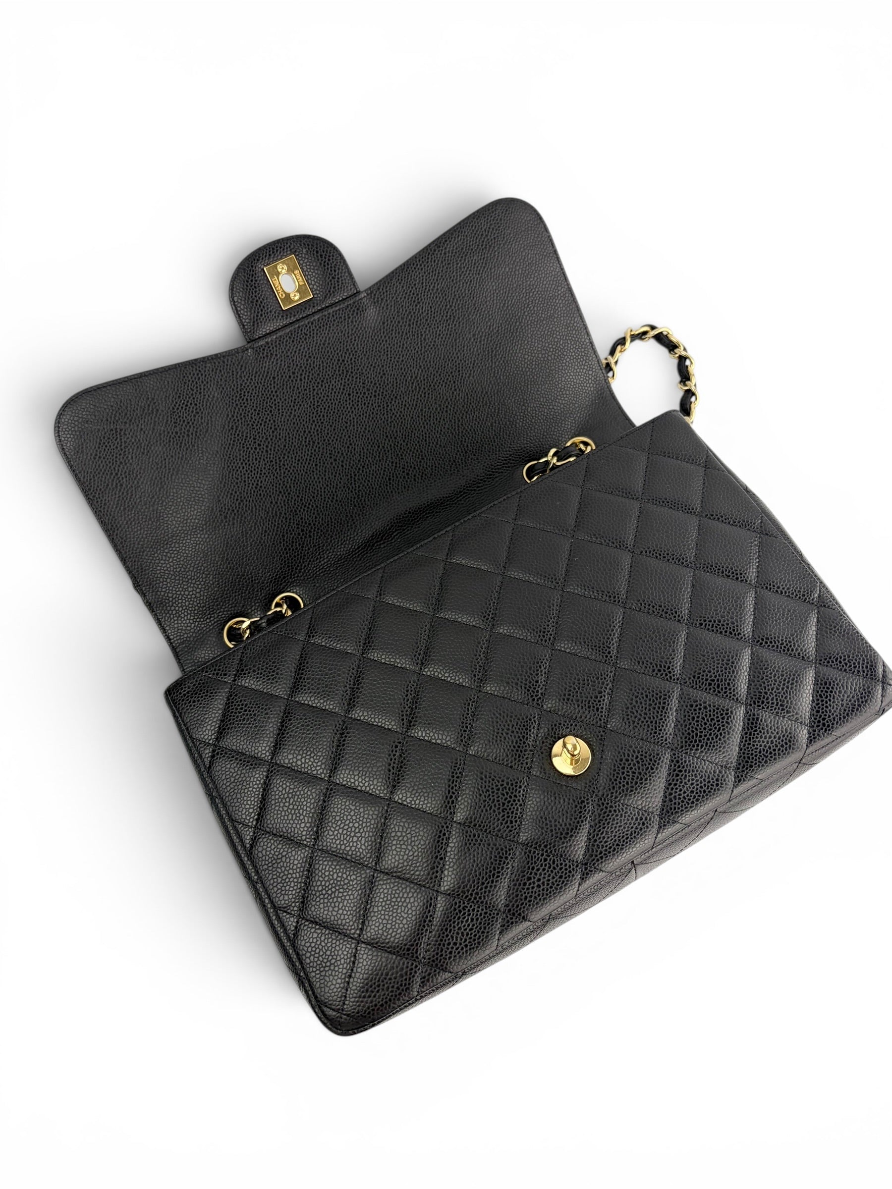 chanel-black-caviar-jumbo-single-flap-8