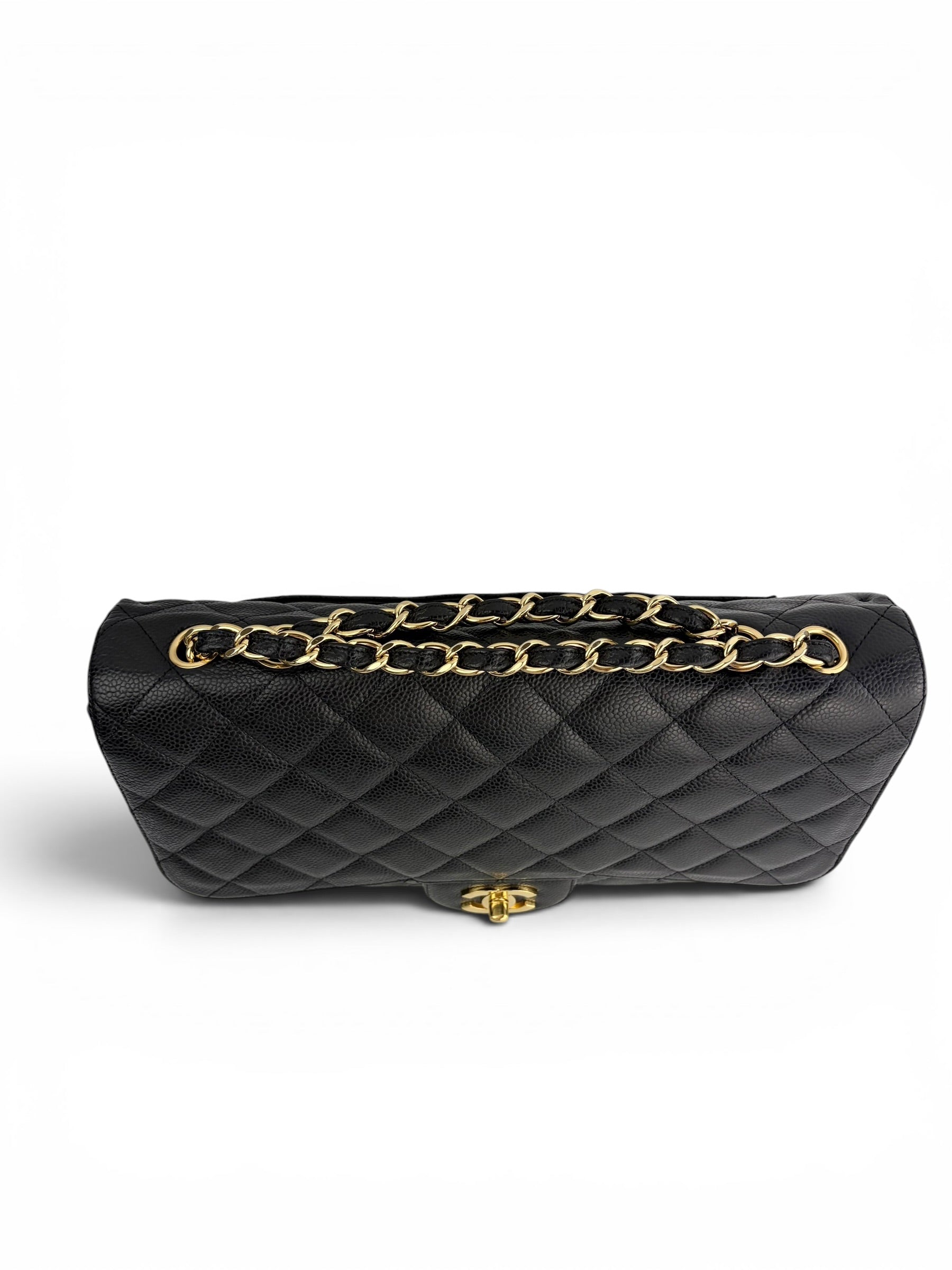 chanel-black-caviar-jumbo-single-flap-4