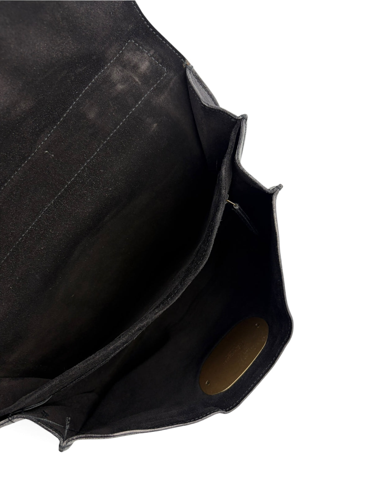 ysl-saint-laurent-vintage-black-leather-flap-bag-9