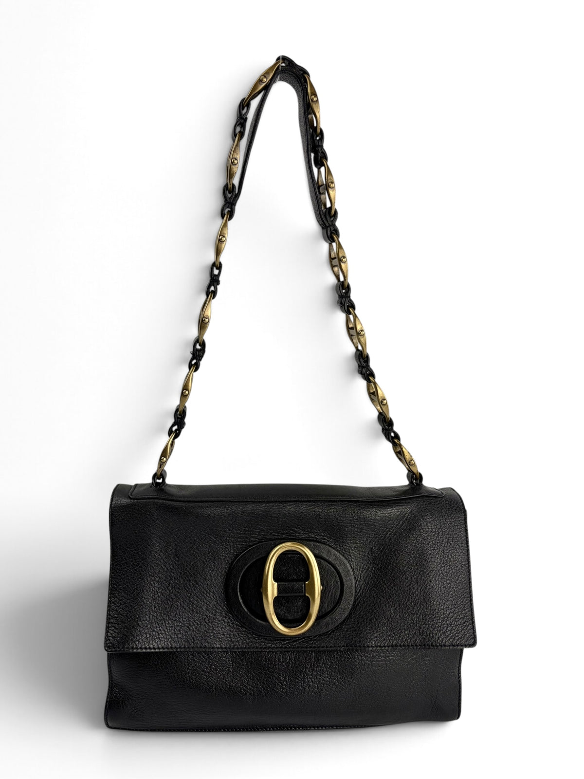 ysl-saint-laurent-vintage-black-leather-flap-bag-0
