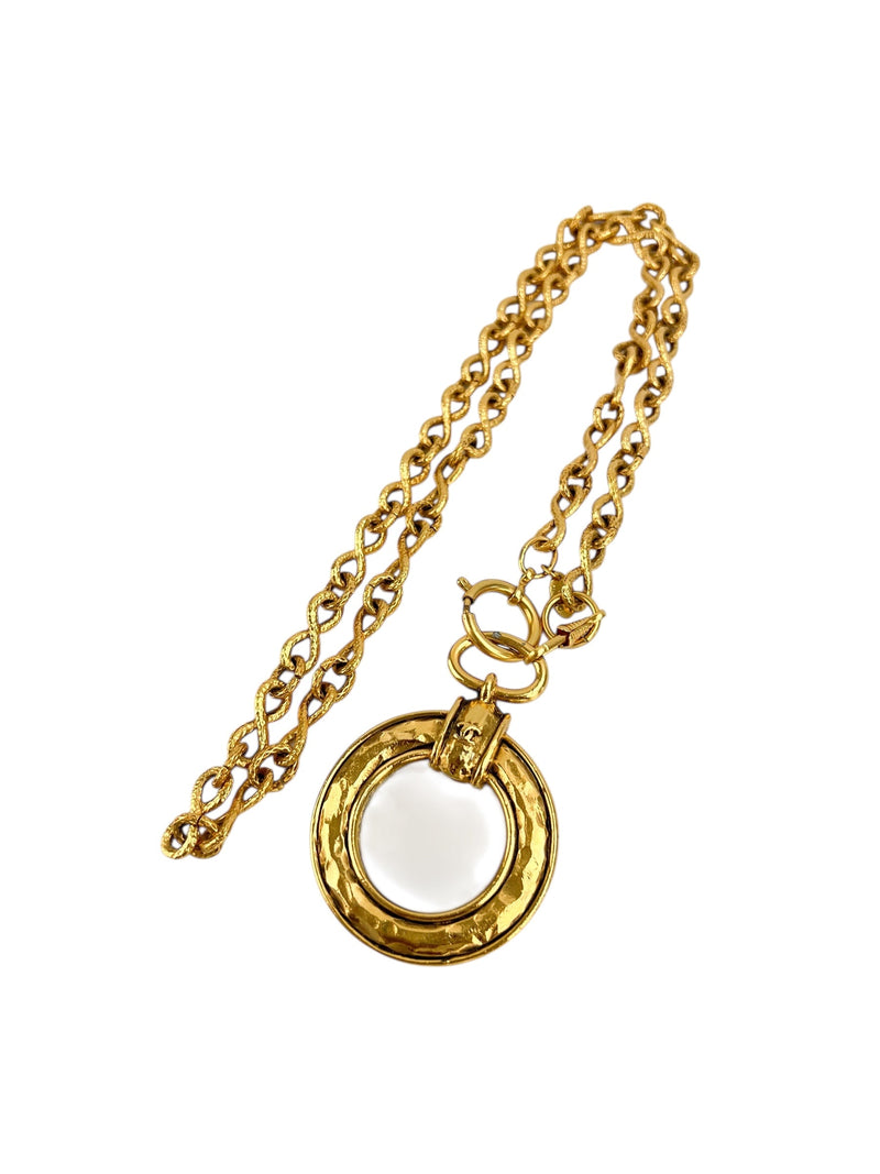 Chanel Vintage 24-Karat Gold Plated Loupe
