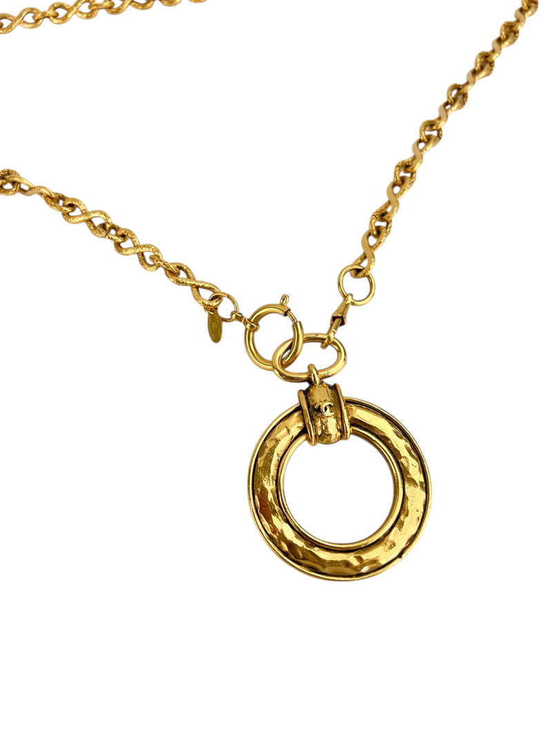 Chanel Vintage 24-Karat Gold Plated Loupe