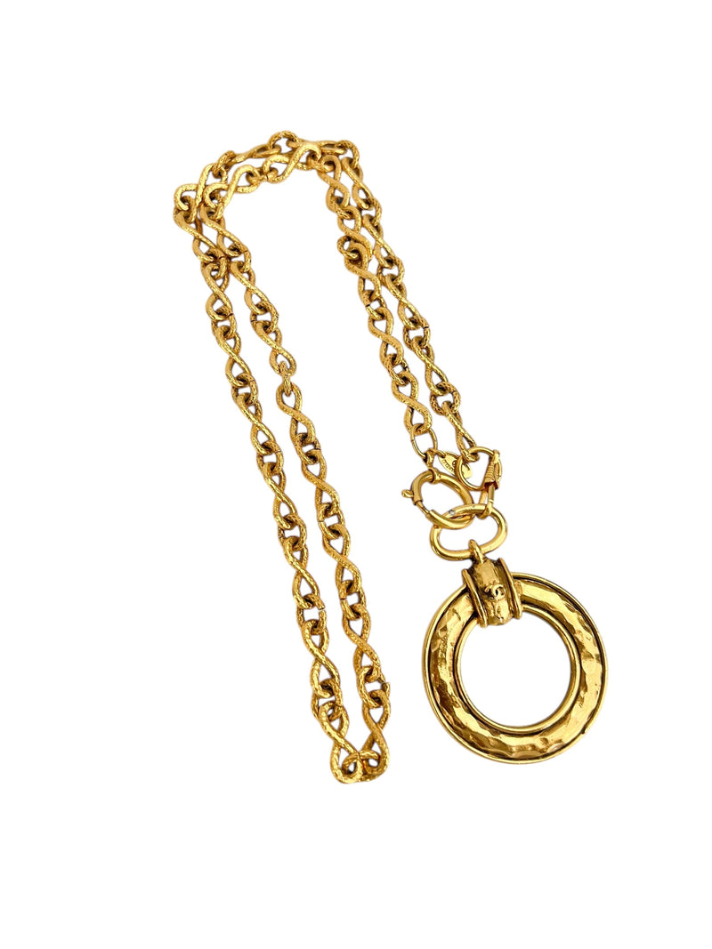Chanel Vintage 24-Karat Gold Plated Loupe