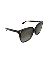 Gucci Brown Oversized Square Sunglasses