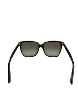 Gucci Brown Oversized Square Sunglasses