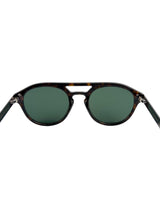 Gucci Brown Tortoise Round Sunglasses
