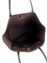 Coach Black & Brown Leather Reversible Tote W/ Gold Hardware
