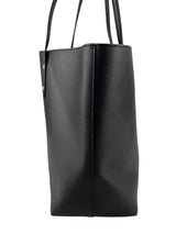 Coach Black & Brown Leather Reversible Tote W/ Gold Hardware