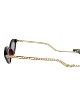 Gucci Cateye Tortoise Heart Charm Sunglasses