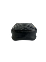 Gucci Black Marmont Mini Zip Top Crossbody Leather