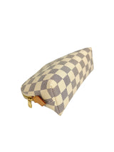 Louis Vuitton Damier Azur Cosmetic Pouch W/ Box