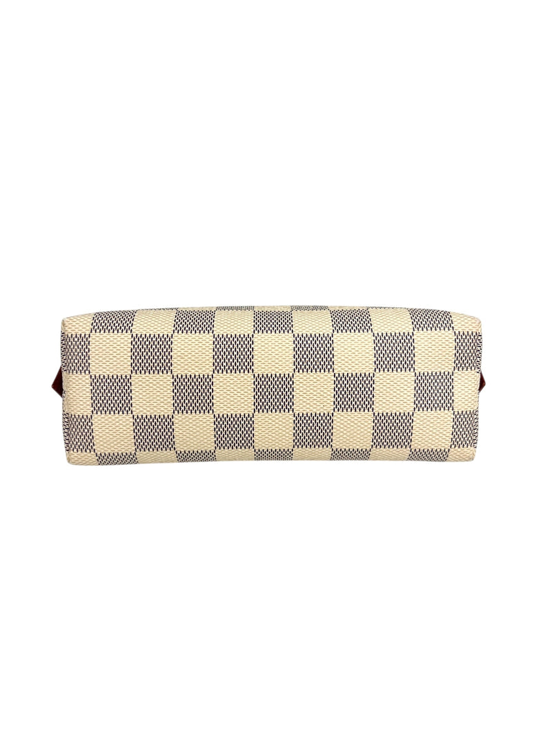Louis Vuitton Damier Azur Cosmetic Pouch W/ Box