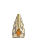 Louis Vuitton Damier Azur Cosmetic Pouch W/ Box