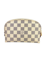 Louis Vuitton Damier Azur Cosmetic Pouch W/ Box