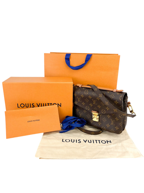 Louis Vuitton Monogram Pochette Metis Full Set