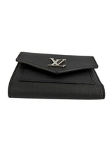 Louis Vuitton Black Leather Trifold Wallet
