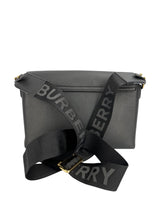 Burberry Black Leather Note Crossbody