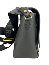 Burberry Black Leather Note Crossbody