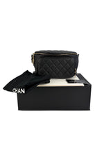 Chanel Black Caviar Bum Bag (FULL SET)