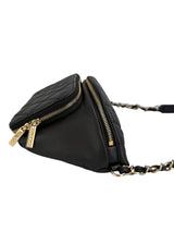 Chanel Black Caviar Bum Bag (FULL SET)