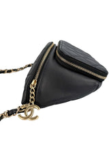 Chanel Black Caviar Bum Bag (FULL SET)
