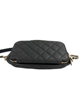 Chanel Black Caviar Bum Bag (FULL SET)