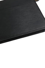 Louis Vuitton Vintage Black Epi Leather Clutch