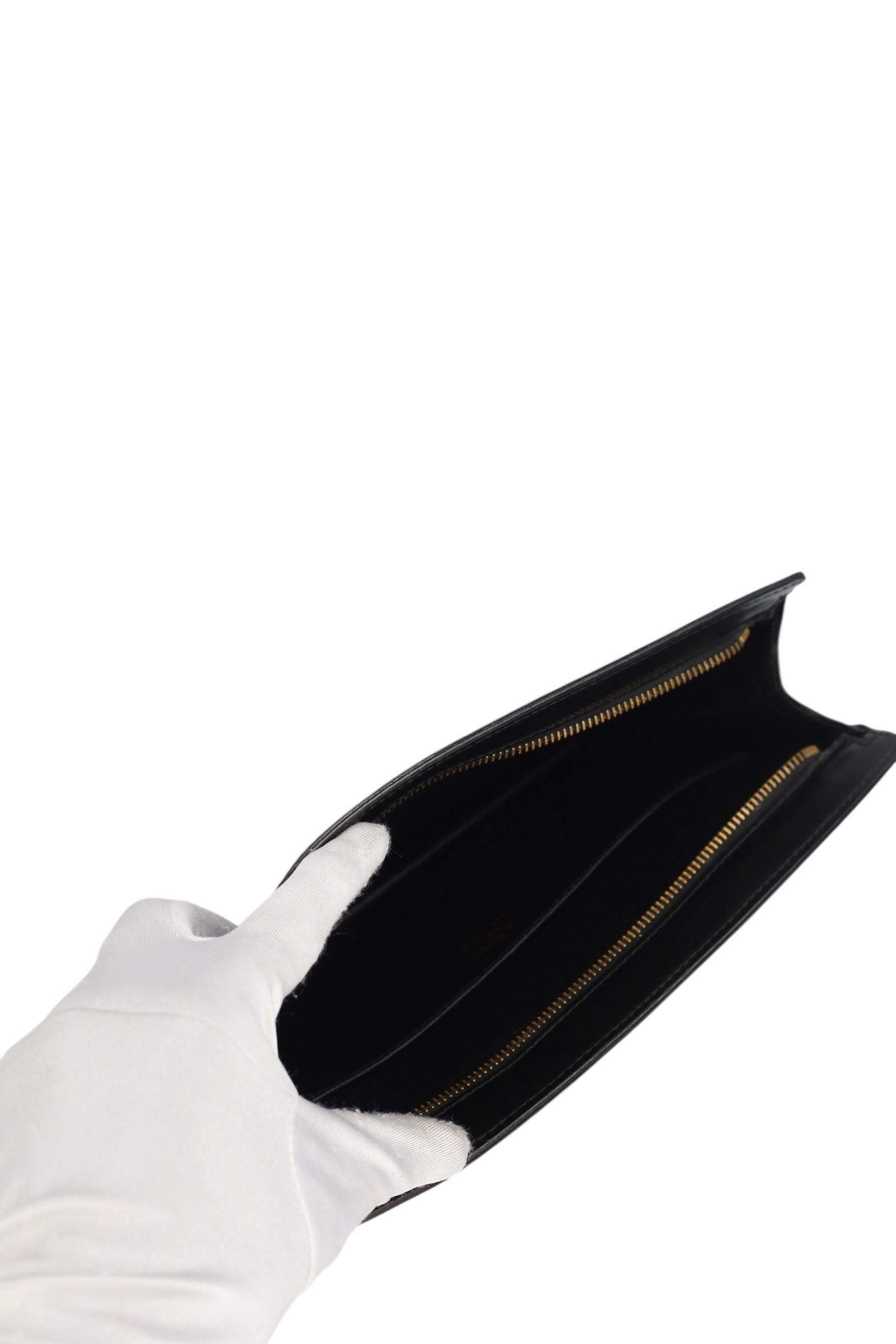 Louis Vuitton Vintage Black Epi Leather Clutch