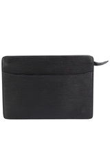 Louis Vuitton Vintage Black Epi Leather Clutch