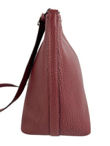 Hermes Deep Red Buffalo Leather Berlingot