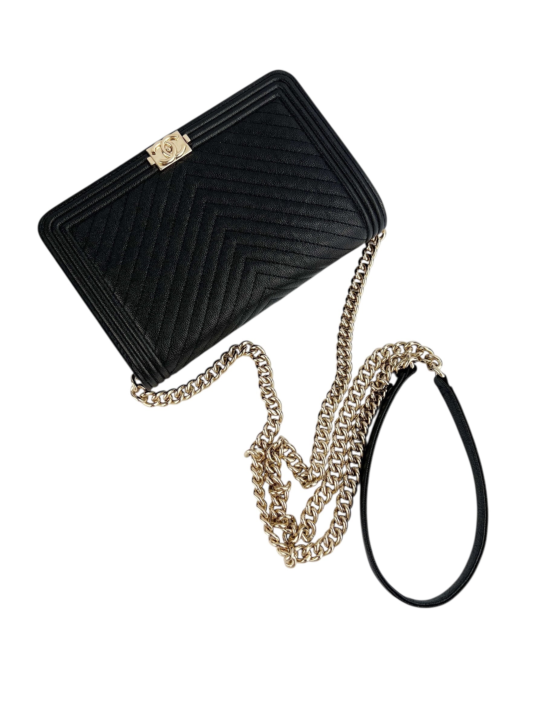 chanel-black-caviar-boy-wallet-on-a-chain-9