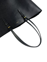 Saint Laurent Black Poudre Leather East West Tote