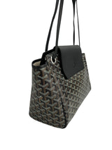 Goyard Black Rouette Goyardine Tote PM