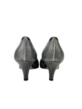 Prada Slate Grey Leather Pumps