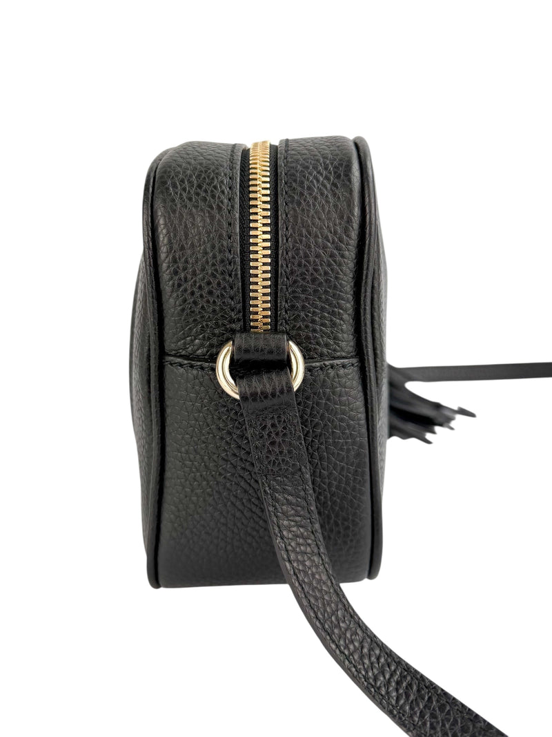 Gucci Black Leather Soho Disco Crossbody