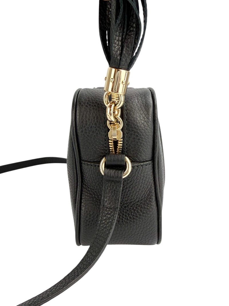 Gucci Black Leather Soho Disco Crossbody