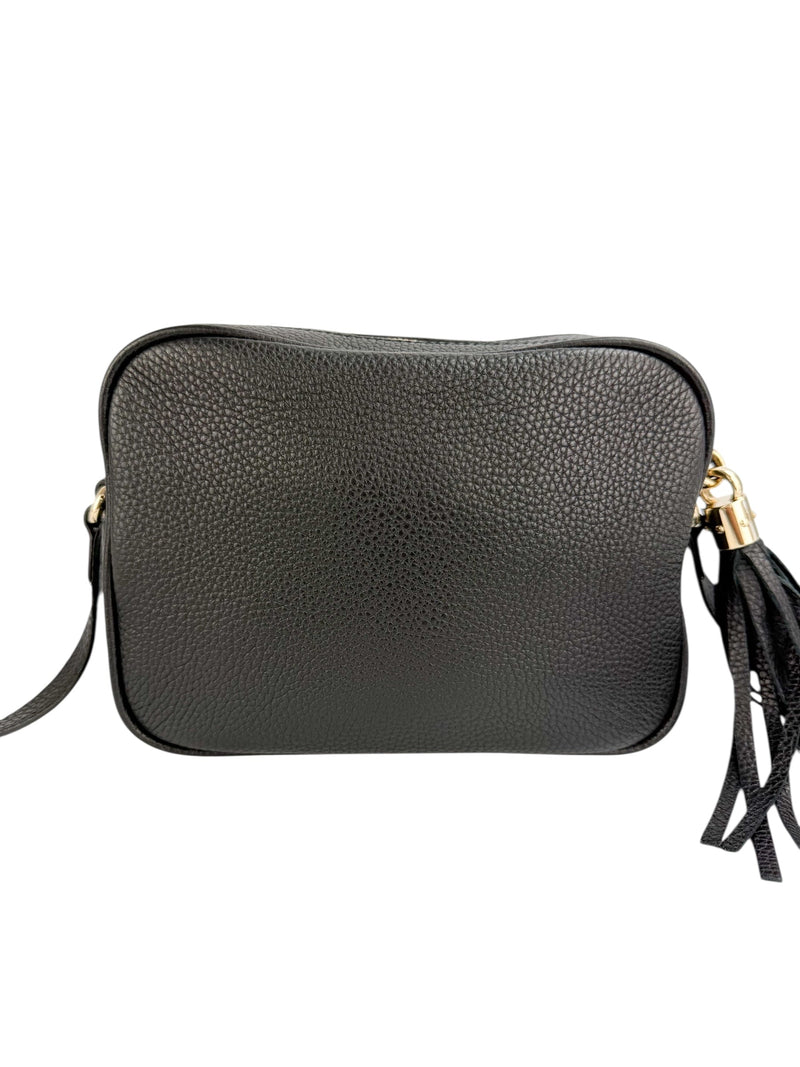 Gucci Black Leather Soho Disco Crossbody