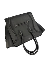 Celine Black Leather Mini Luggage Tote
