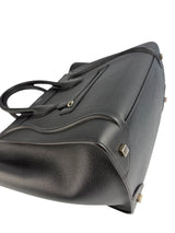 Celine Black Leather Mini Luggage Tote