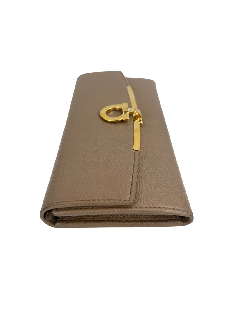 Salvatore Ferragamo Gancini Continental Wallet