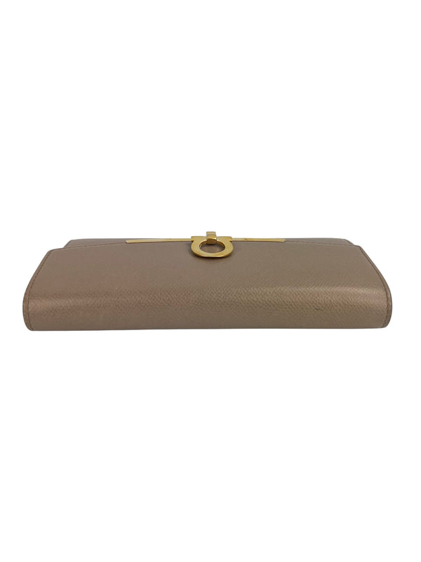 Salvatore Ferragamo Gancini Continental Wallet