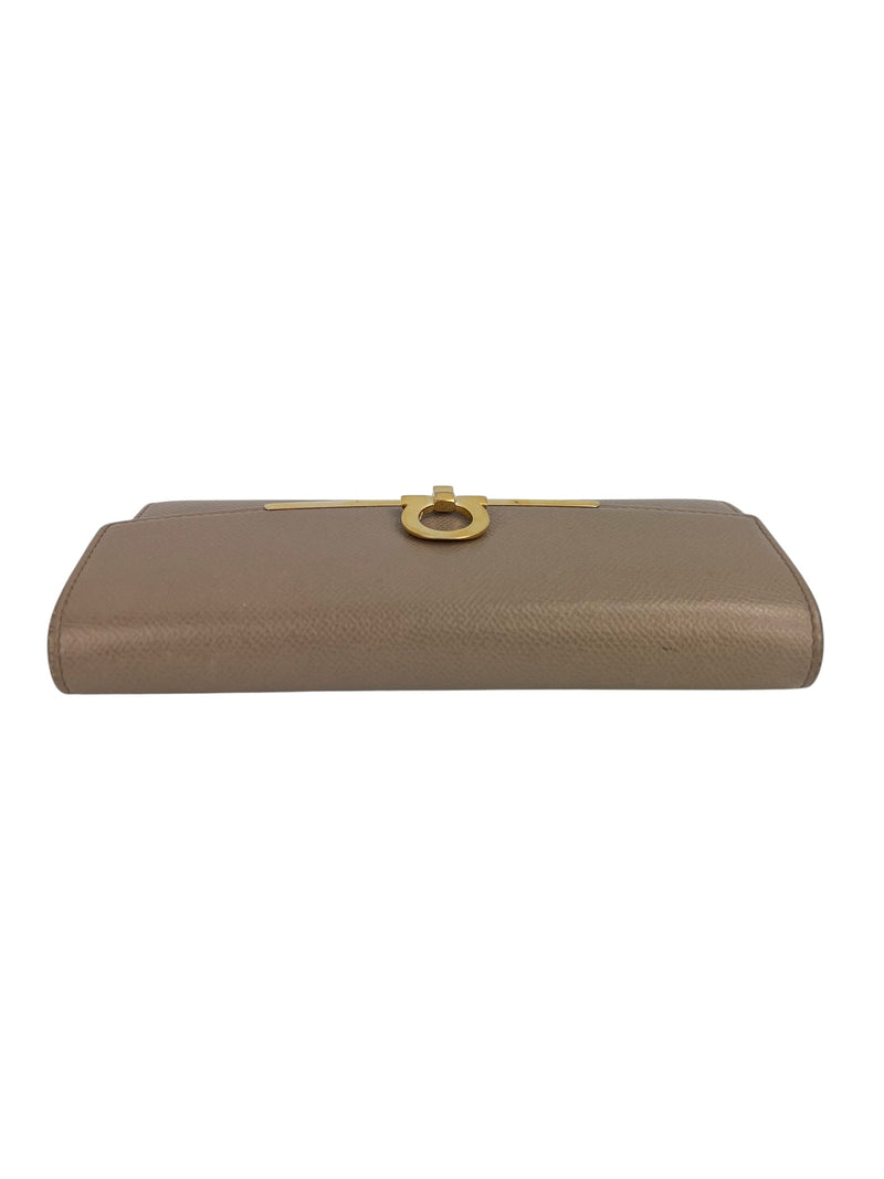 Salvatore Ferragamo Gancini Continental Wallet