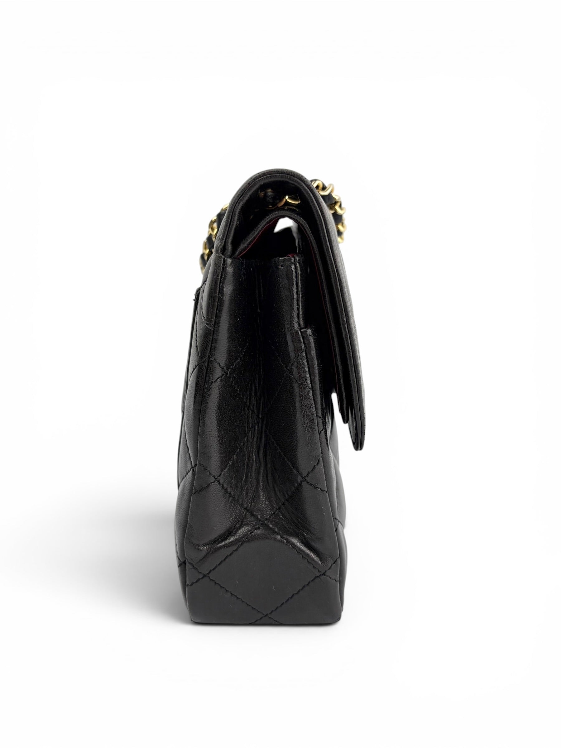 chanel-vintage-black-paris-double-flap-1