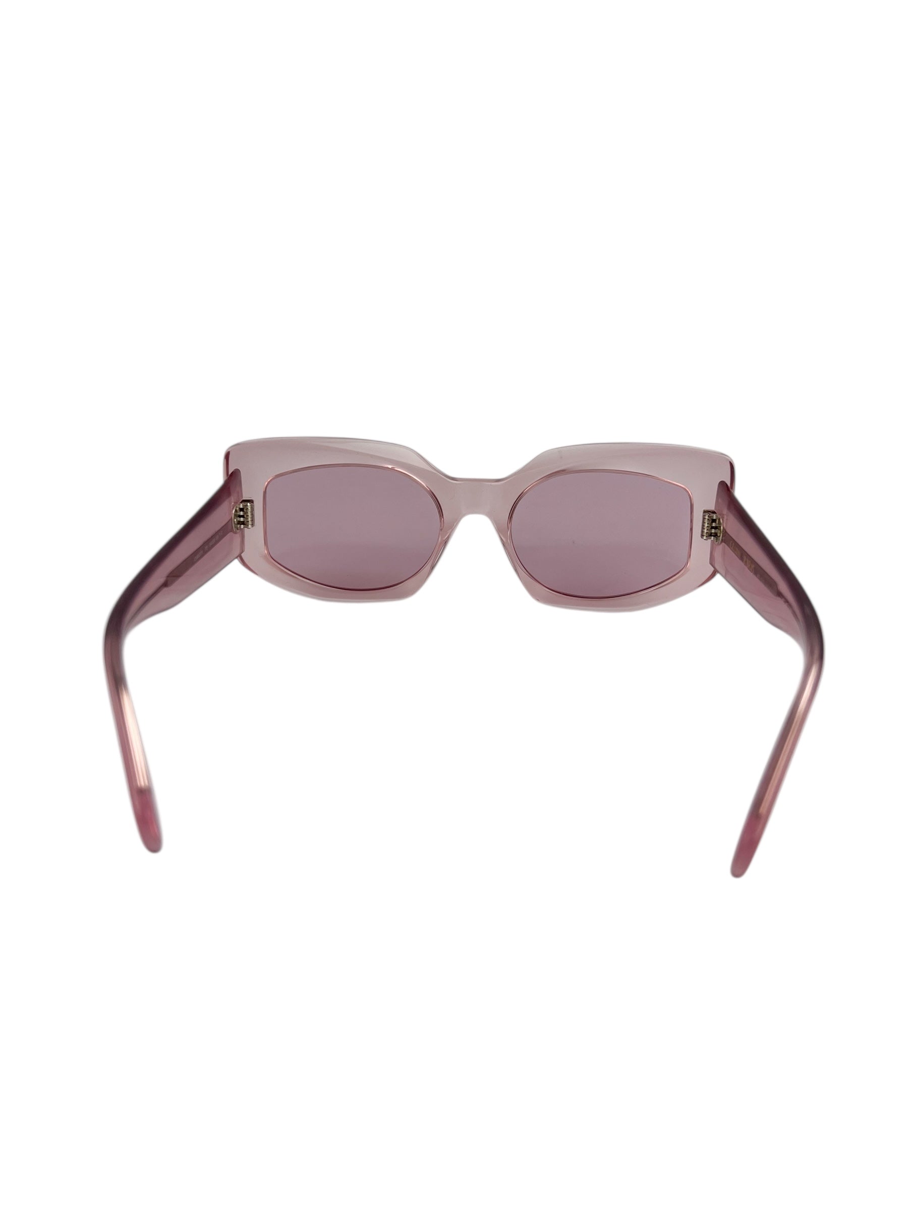 Celine Pink Frame Sunglasses