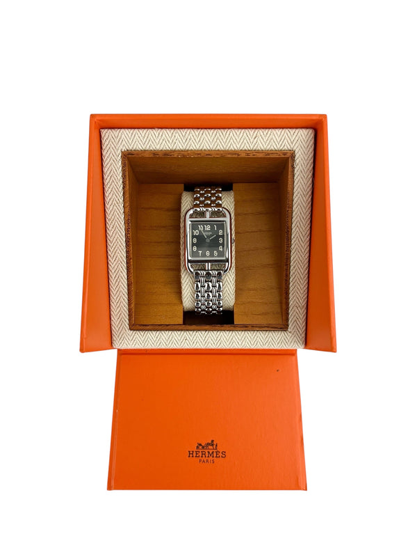 Hermes Silver Cape Cod Watch