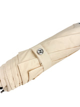 Chanel Cream & Black Umbrella (W/ Box)