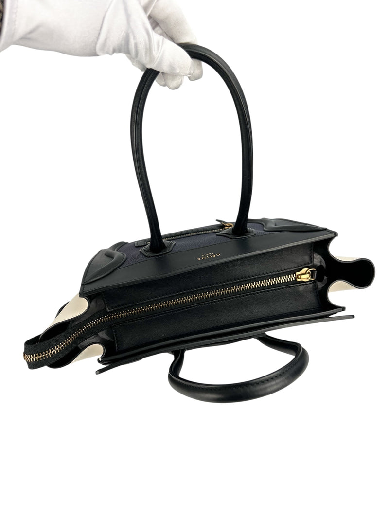 Celine Tri Color Micro Luggage Tote