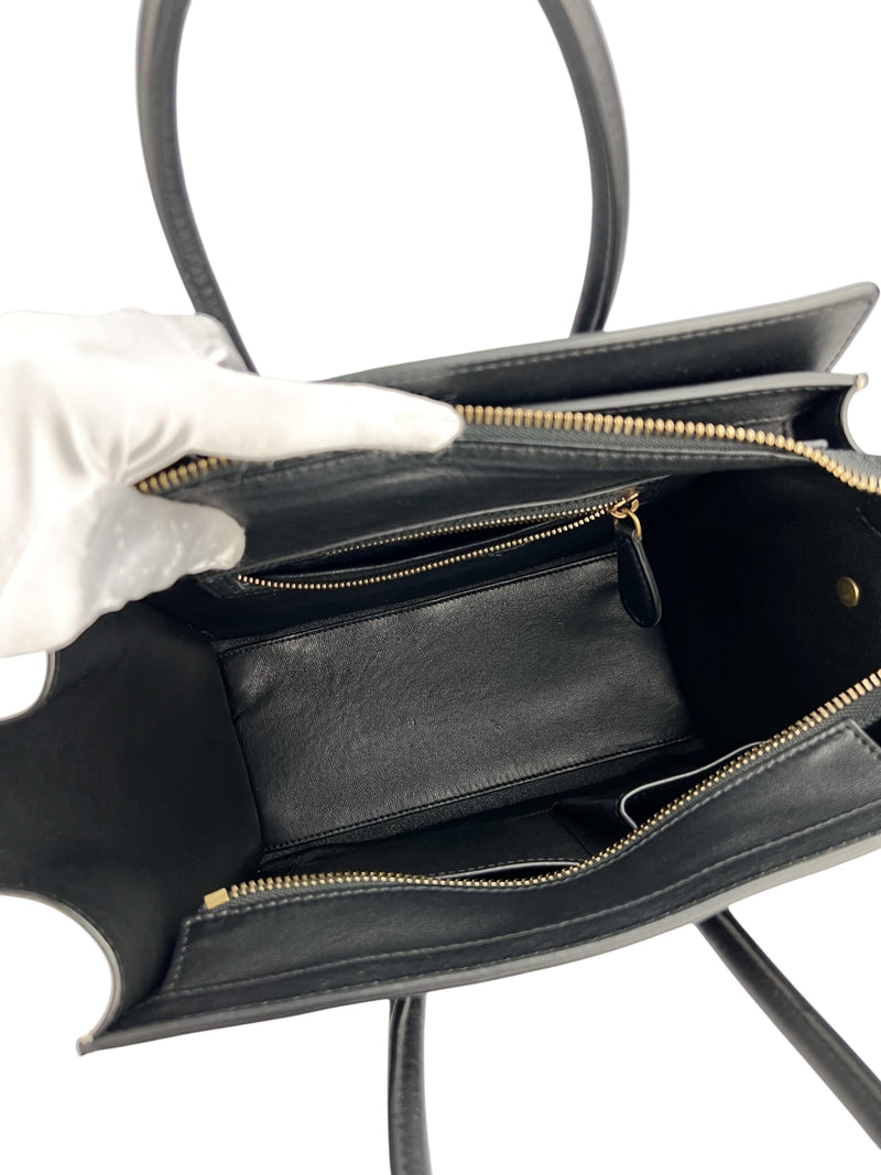 Celine Tri Color Micro Luggage Tote