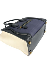 Celine Tri Color Micro Luggage Tote